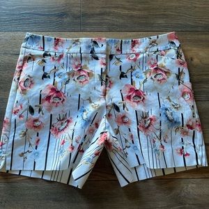 WHBM floral shorts